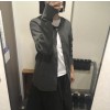 트리콧 꼼데가르송 차콜 가디건