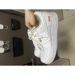 에어포스 슈프림 화이트