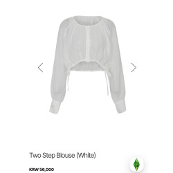 two step blouse